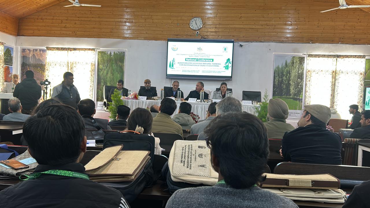 Integrating Agroforestry for sustainable organic farming kashmir